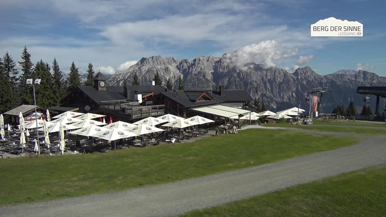 Archiv Foto Webcam Leogang: Bergstation Asitzbahn