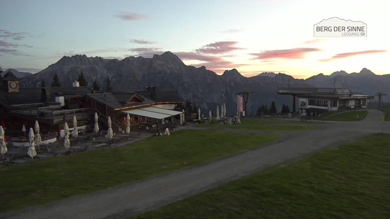 Archiv Foto Webcam Leogang: Bergstation Asitzbahn