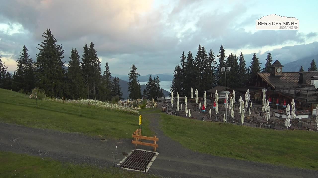 Archiv Foto Webcam Leogang: Bergstation Asitzbahn