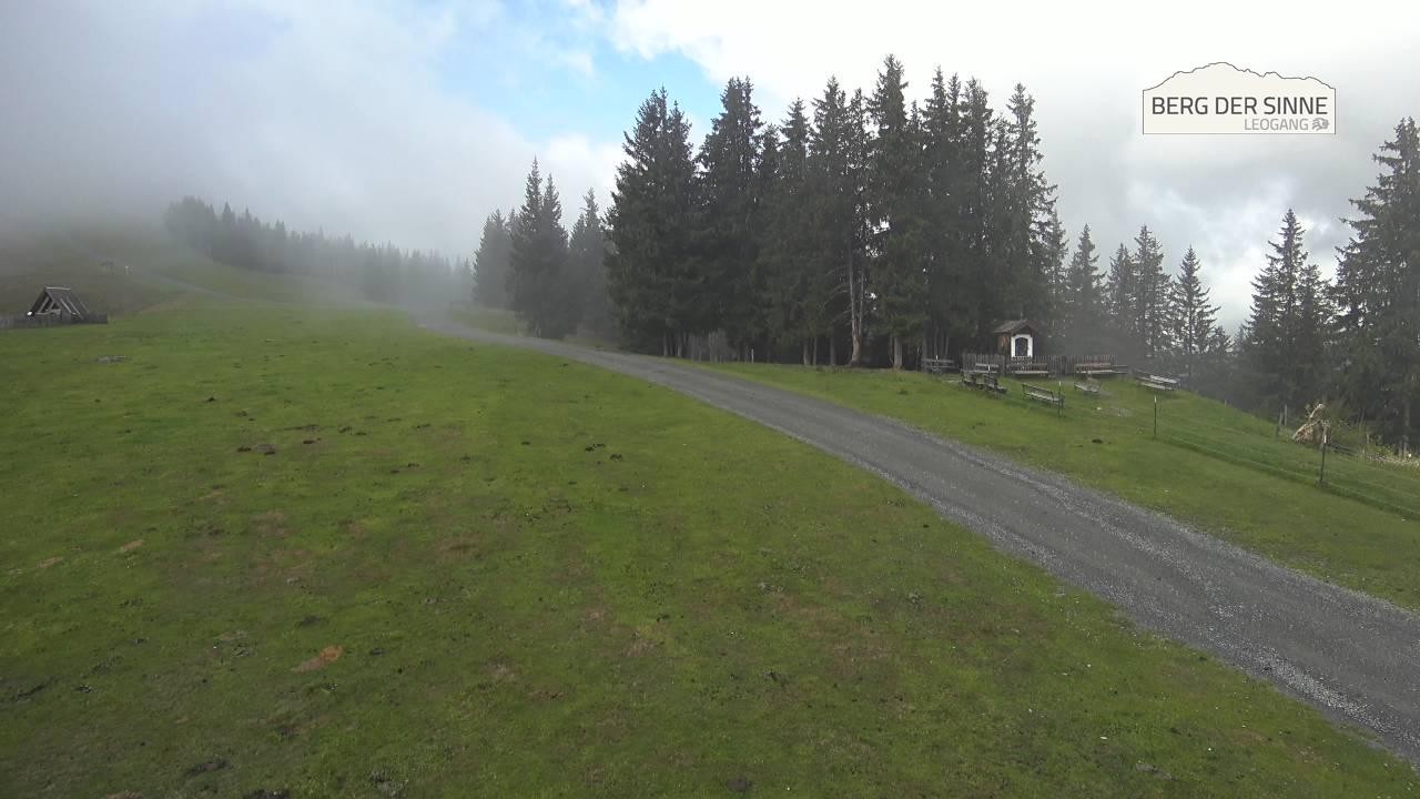 Archiv Foto Webcam Leogang: Bergstation Asitzbahn