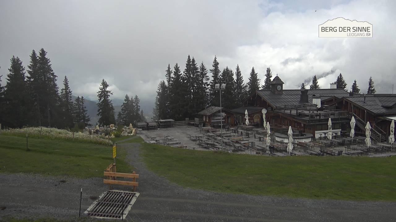 Archiv Foto Webcam Leogang: Bergstation Asitzbahn
