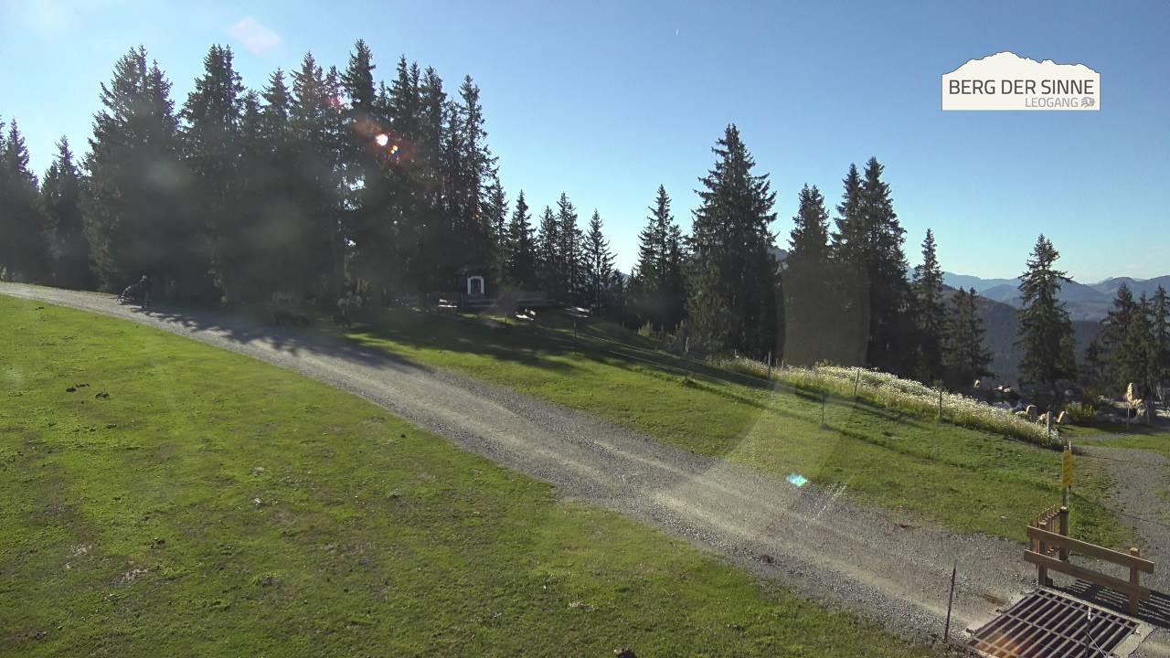 Archiv Foto Webcam Leogang: Bergstation Asitzbahn