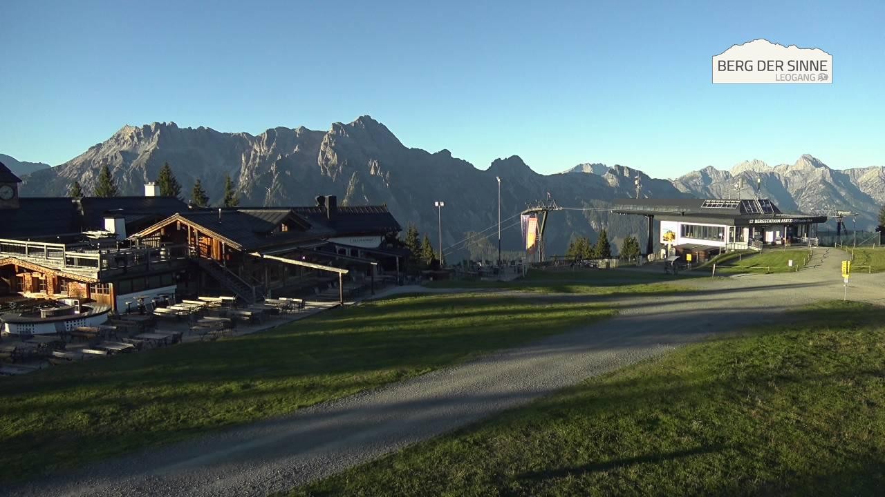 Archiv Foto Webcam Leogang: Bergstation Asitzbahn