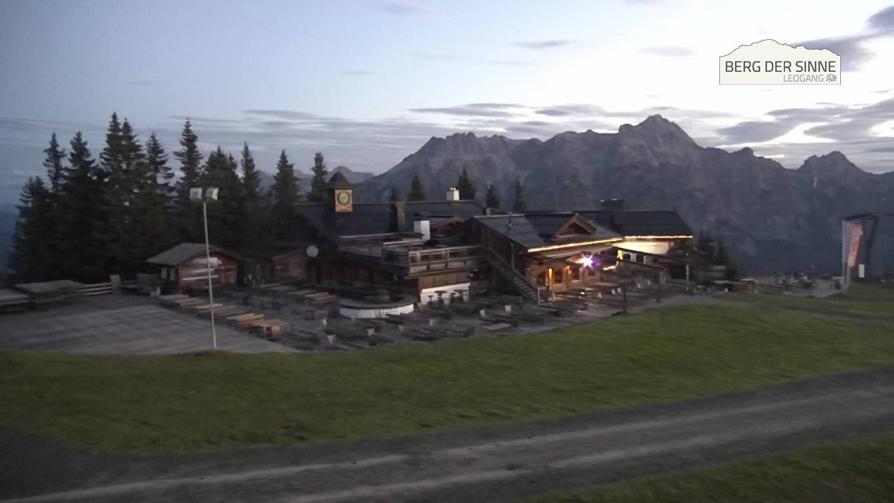 Archiv Foto Webcam Leogang: Bergstation Asitzbahn