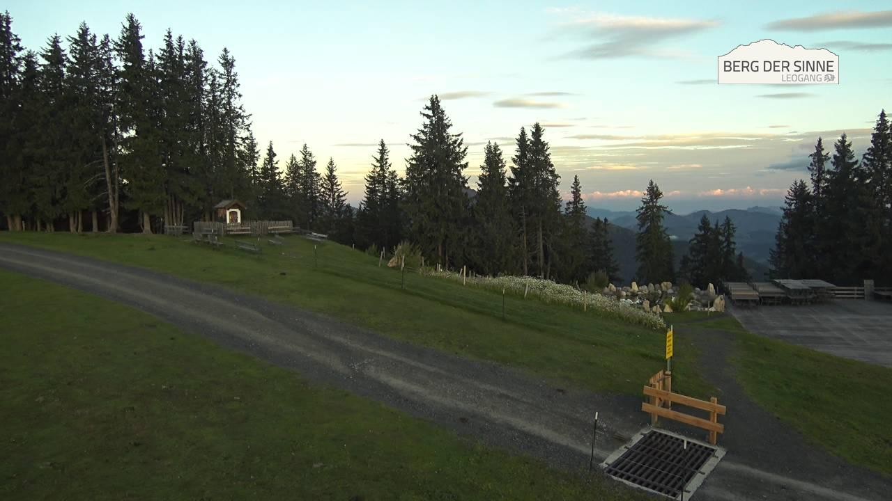 Archiv Foto Webcam Leogang: Bergstation Asitzbahn