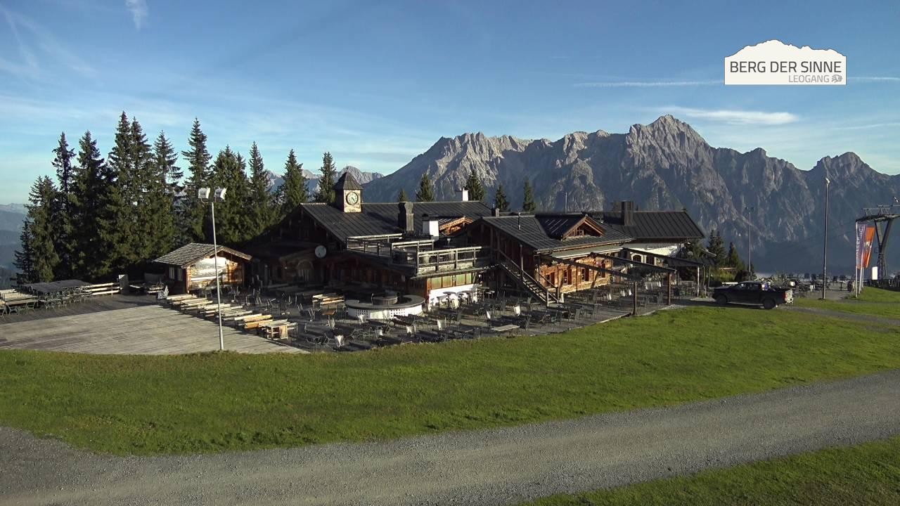 Archiv Foto Webcam Leogang: Bergstation Asitzbahn