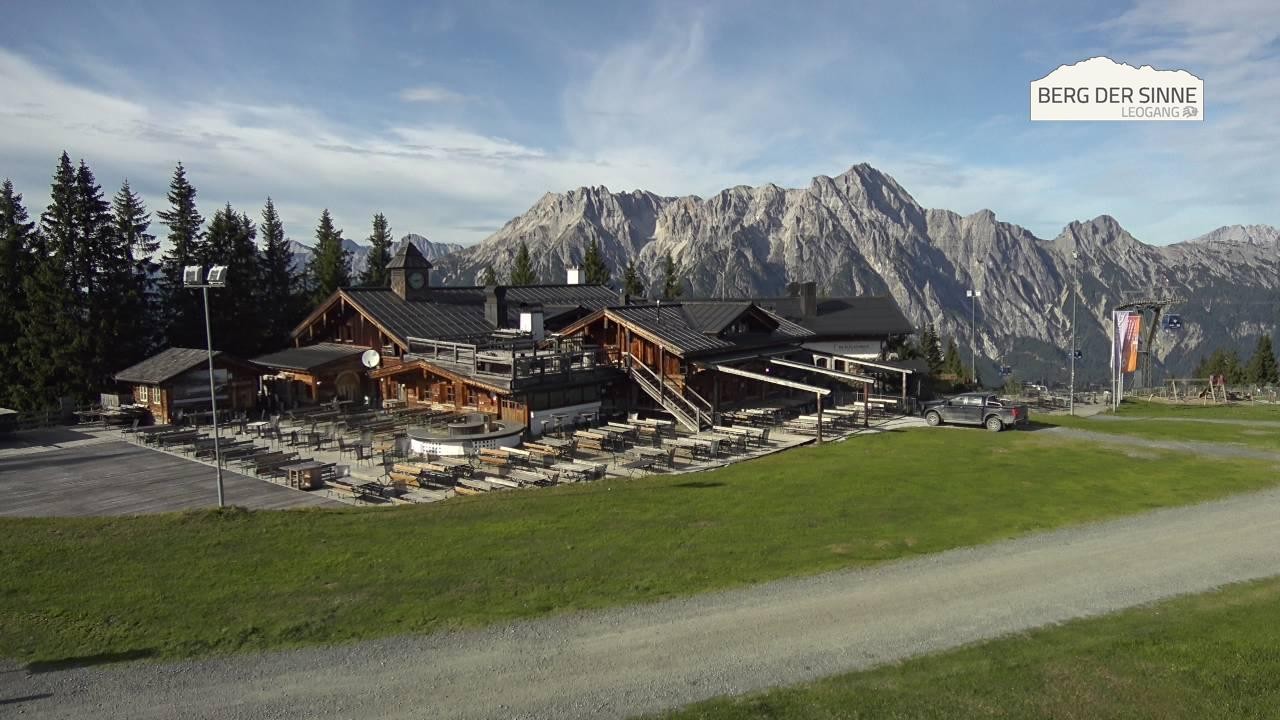 Archiv Foto Webcam Leogang: Bergstation Asitzbahn