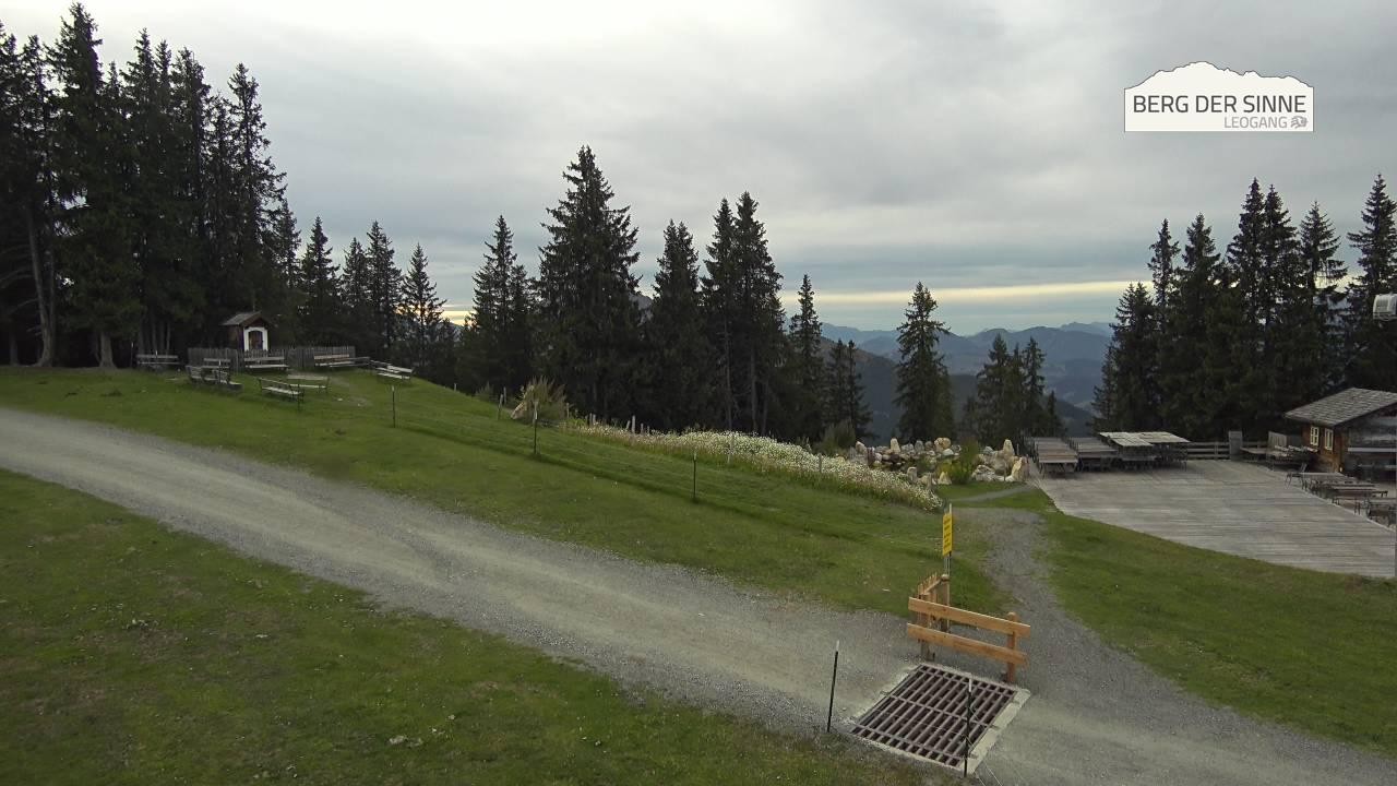 Archiv Foto Webcam Leogang: Bergstation Asitzbahn