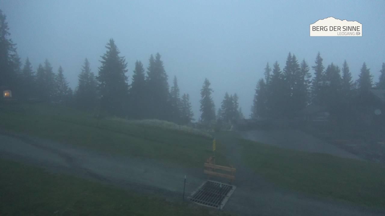 Archiv Foto Webcam Leogang: Bergstation Asitzbahn