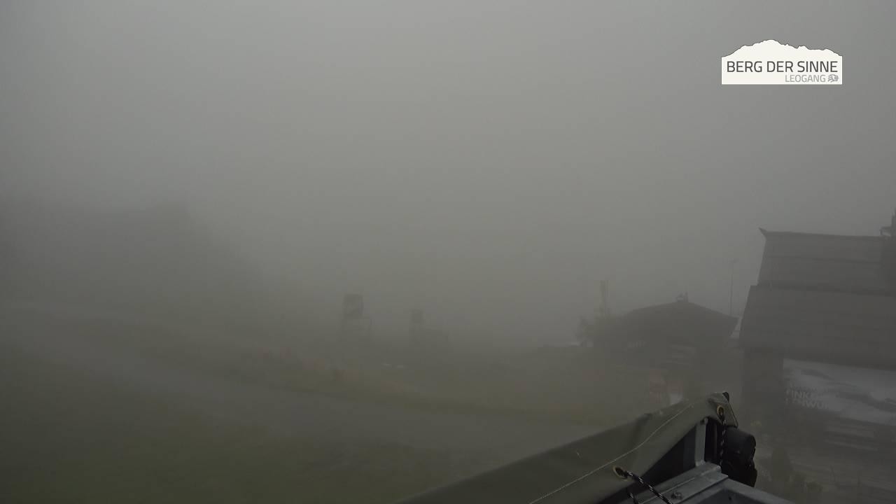 Archiv Foto Webcam Leogang: Bergstation Asitzbahn