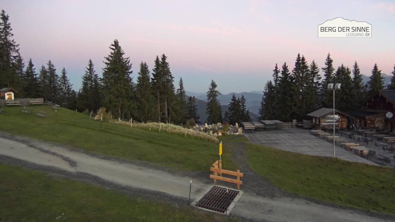 Archiv Foto Webcam Leogang: Bergstation Asitzbahn