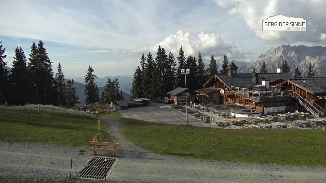 Archiv Foto Webcam Leogang: Bergstation Asitzbahn