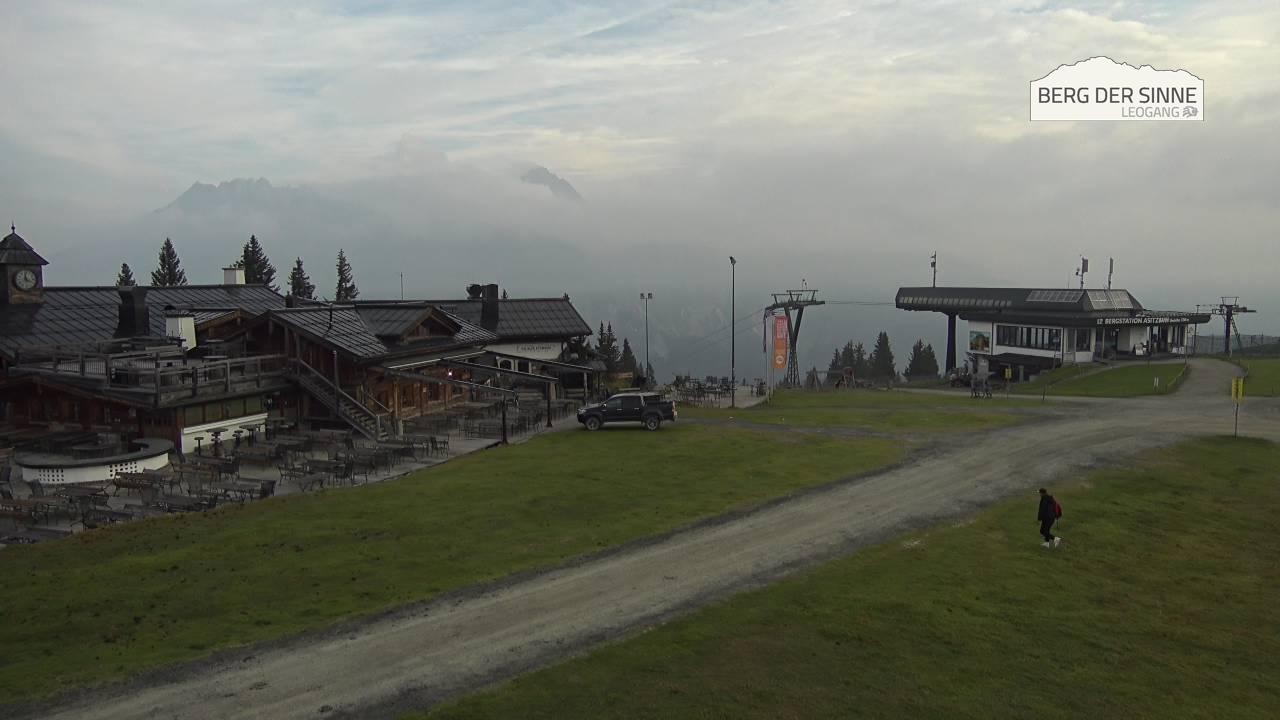 Archiv Foto Webcam Leogang: Bergstation Asitzbahn