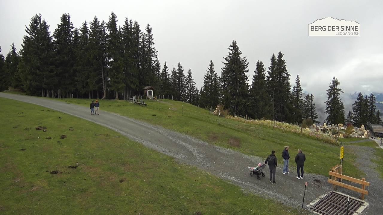 Archiv Foto Webcam Leogang: Bergstation Asitzbahn