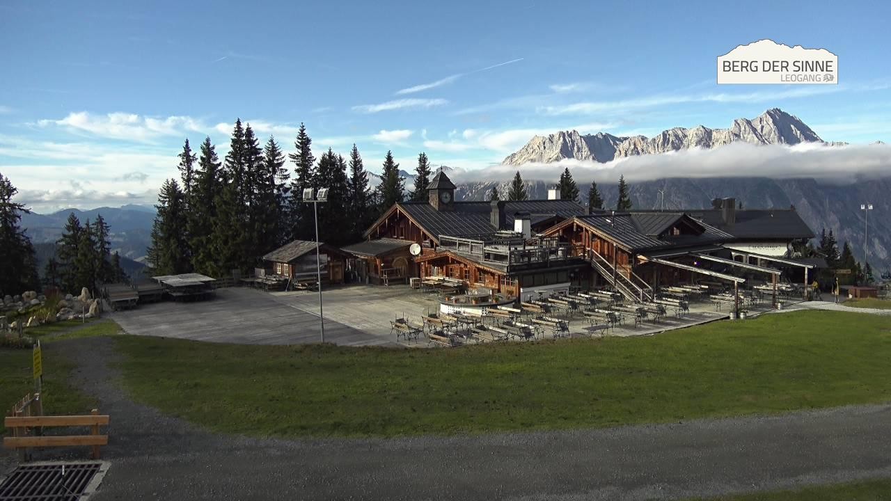 Archiv Foto Webcam Leogang: Bergstation Asitzbahn