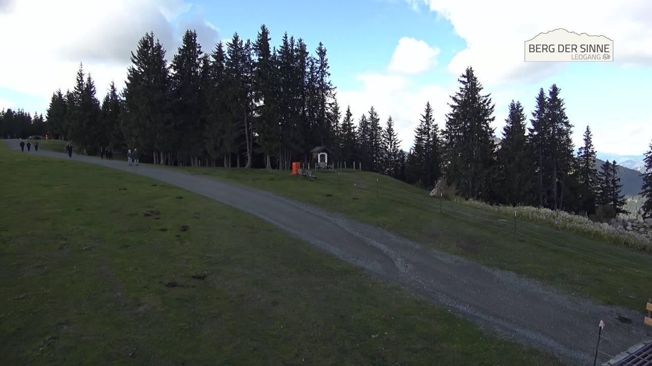 Archiv Foto Webcam Leogang: Bergstation Asitzbahn