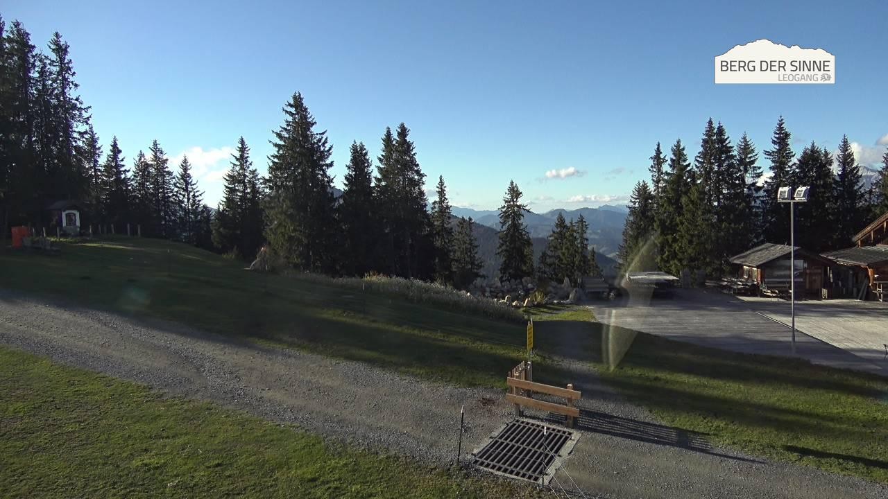 Archiv Foto Webcam Leogang: Bergstation Asitzbahn
