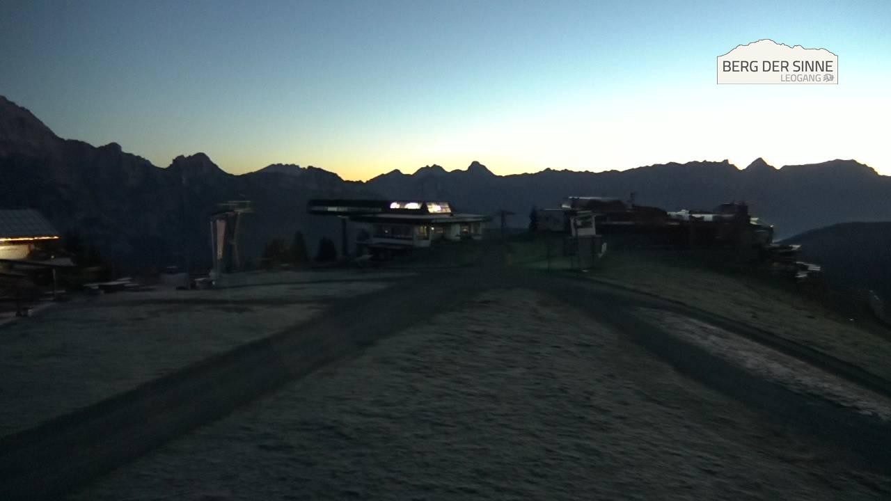 Archiv Foto Webcam Leogang: Bergstation Asitzbahn