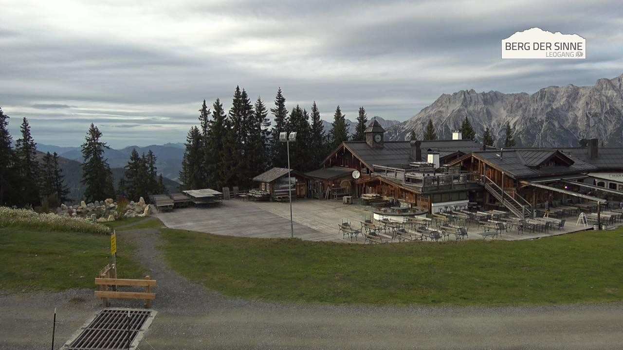 Archiv Foto Webcam Leogang: Bergstation Asitzbahn