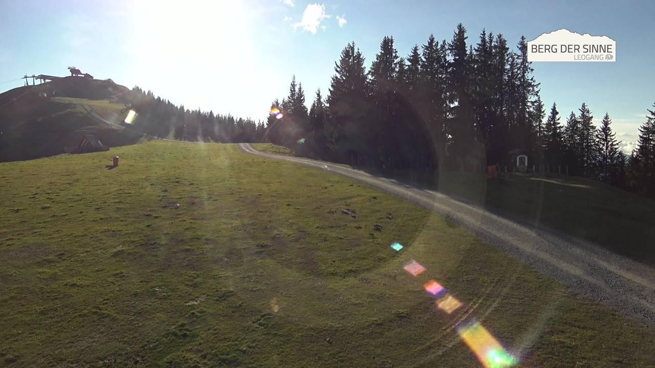 Archiv Foto Webcam Leogang: Bergstation Asitzbahn