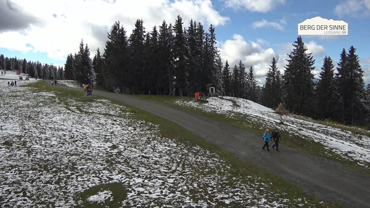 Archiv Foto Webcam Leogang: Bergstation Asitzbahn