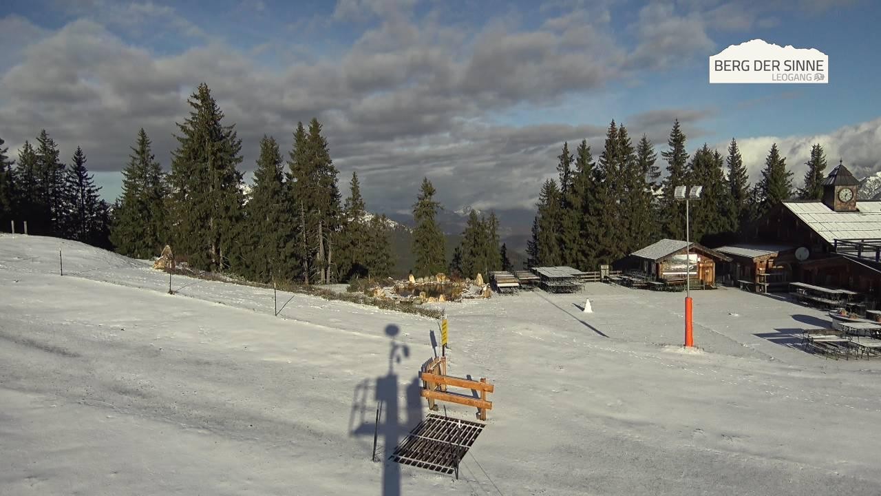 Archiv Foto Webcam Leogang: Bergstation Asitzbahn