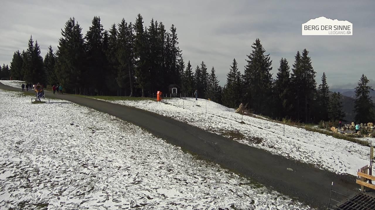 Archiv Foto Webcam Leogang: Bergstation Asitzbahn