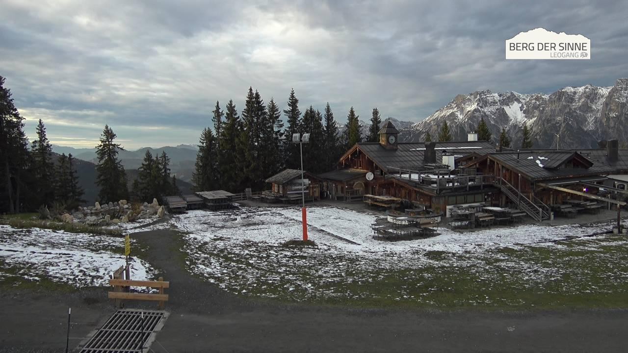 Archiv Foto Webcam Leogang: Bergstation Asitzbahn