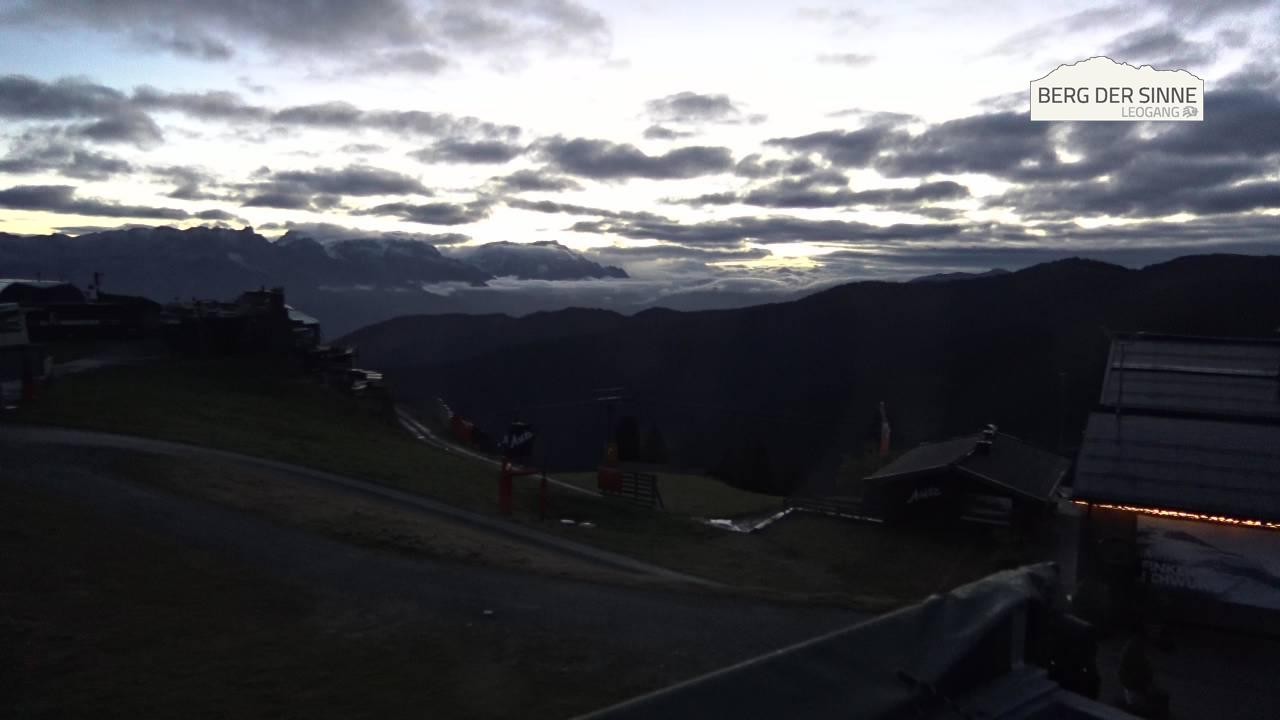 Archiv Foto Webcam Leogang: Bergstation Asitzbahn