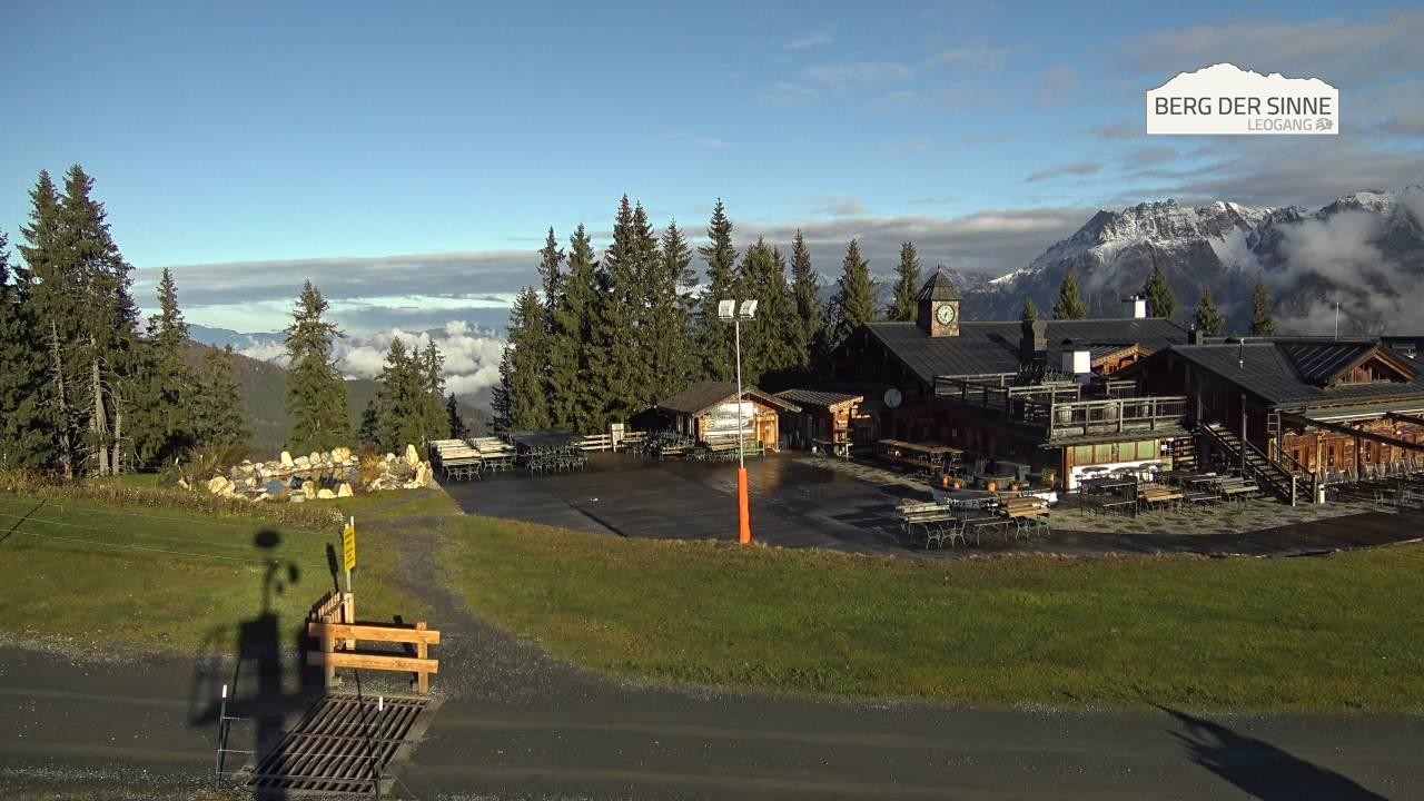 Archiv Foto Webcam Leogang: Bergstation Asitzbahn