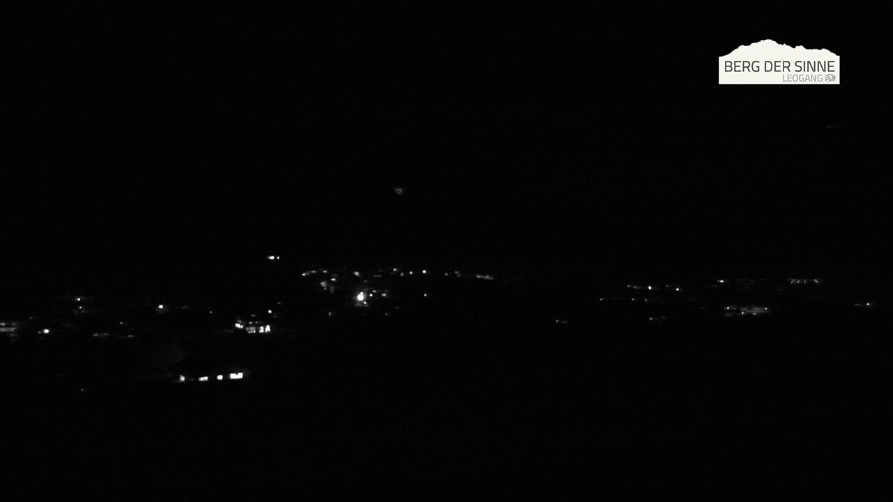 Archiv Foto Webcam Leogang Dorfblick