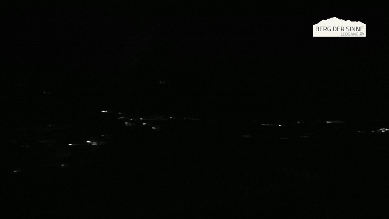 Archiv Foto Webcam Leogang Dorfblick