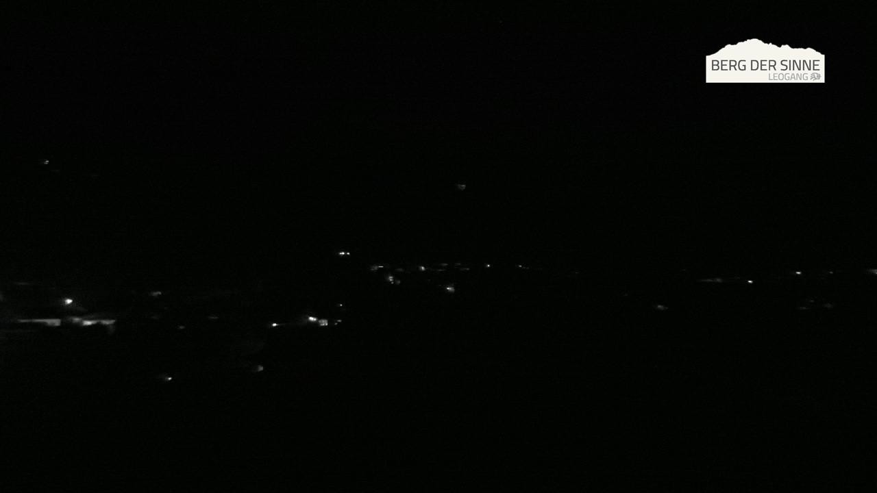 Archiv Foto Webcam Leogang Dorfblick