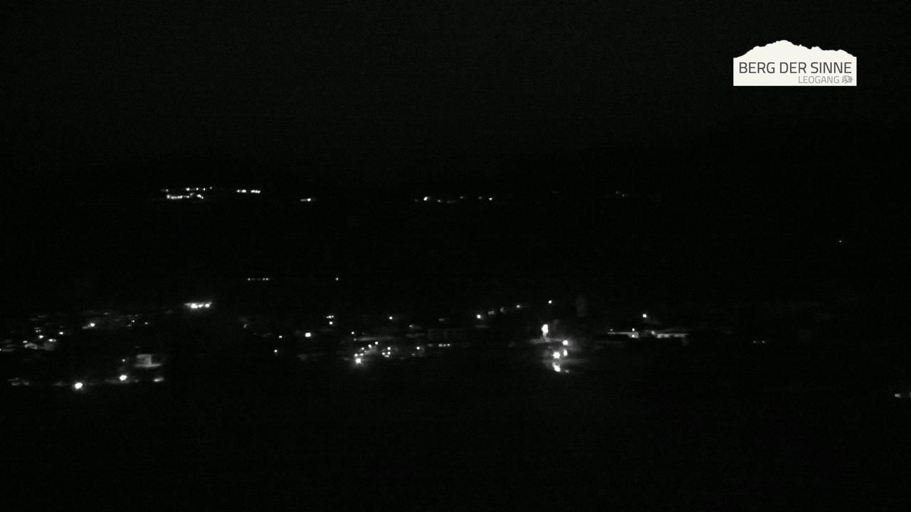 Archiv Foto Webcam Leogang Dorfblick