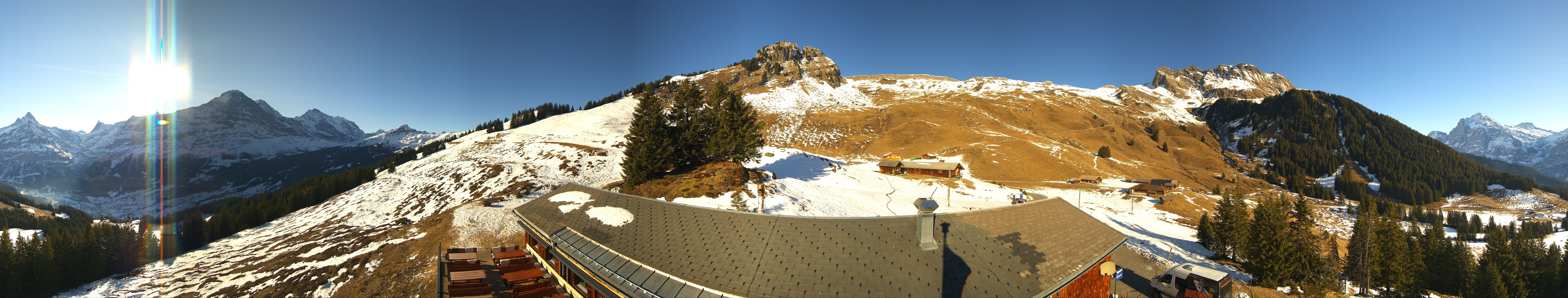 Archiv Foto Webcam Panorama Grindelwald Bussalp