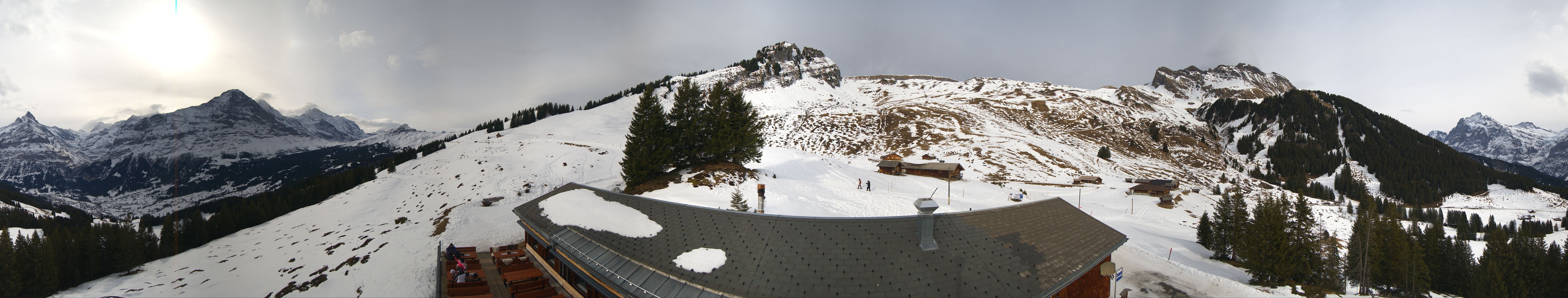 Archiv Foto Webcam Panorama Grindelwald Bussalp