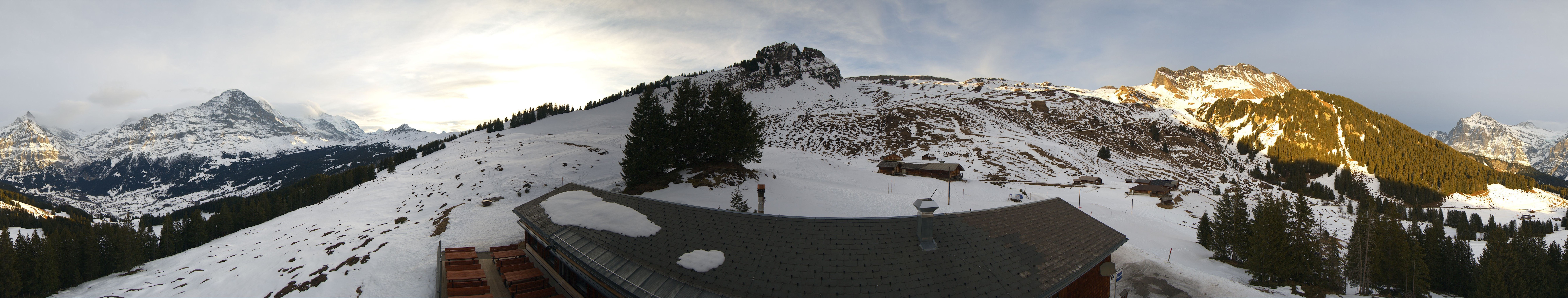 Archiv Foto Webcam Panorama Grindelwald Bussalp