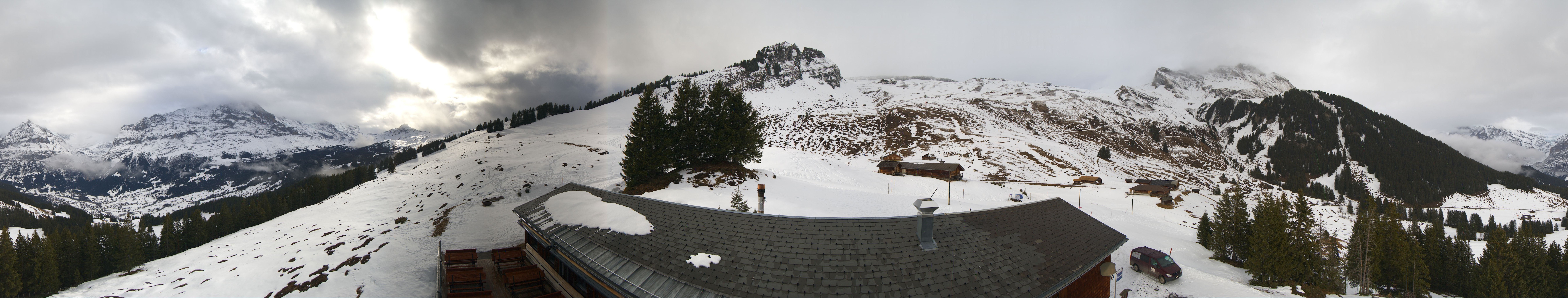 Archiv Foto Webcam Panorama Grindelwald Bussalp