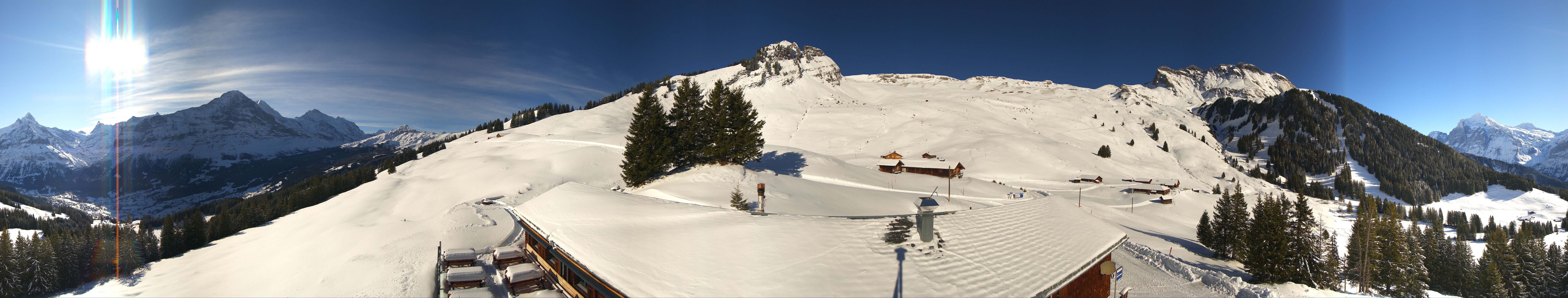 Archiv Foto Webcam Panorama Grindelwald Bussalp