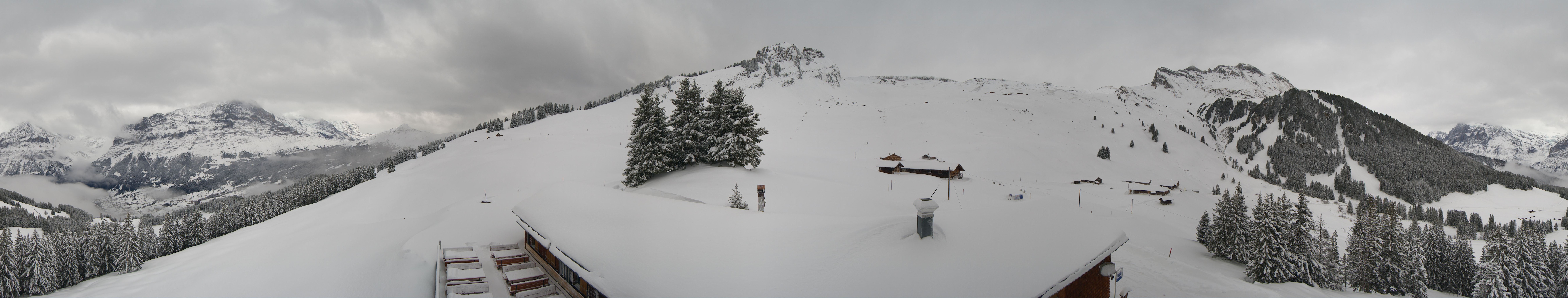 Archiv Foto Webcam Panorama Grindelwald Bussalp