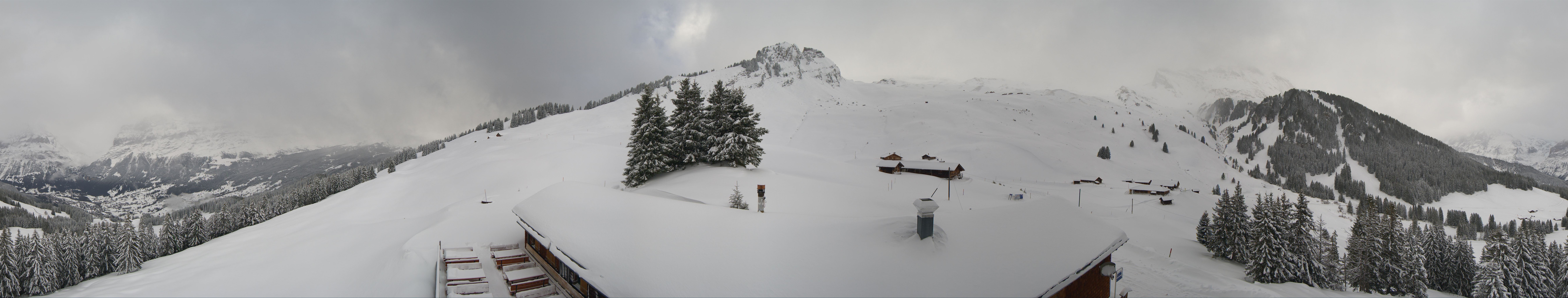 Archiv Foto Webcam Panorama Grindelwald Bussalp