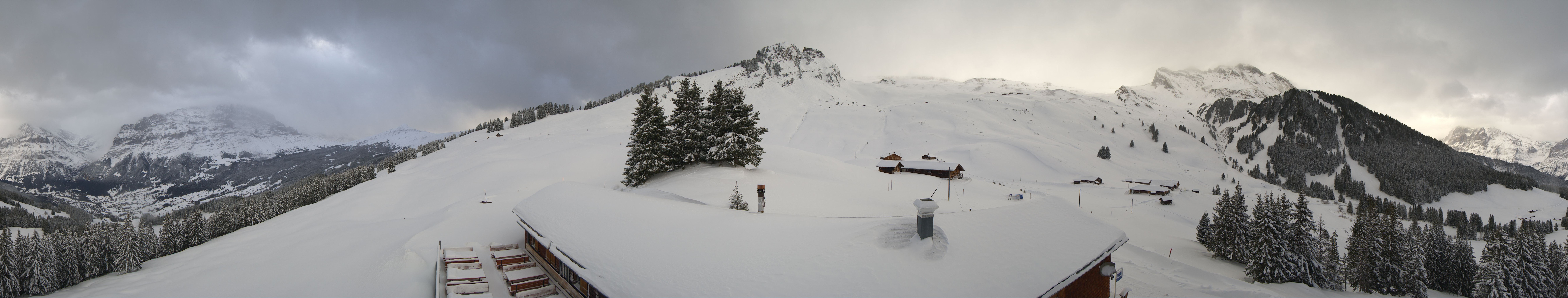Archiv Foto Webcam Panorama Grindelwald Bussalp