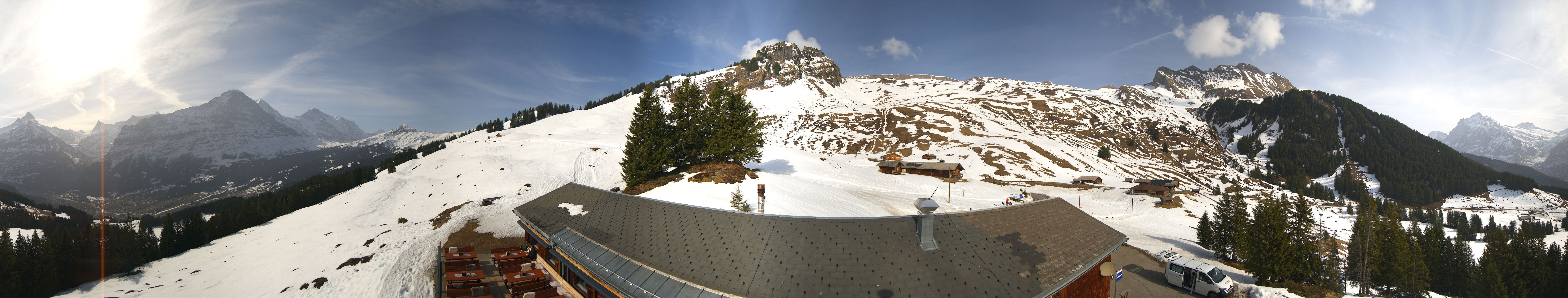 Archiv Foto Webcam Panorama Grindelwald Bussalp