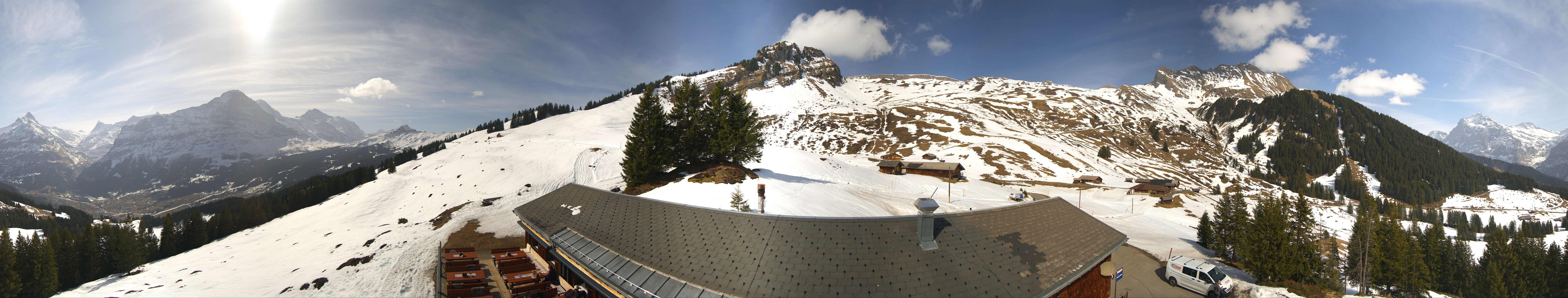 Archiv Foto Webcam Panorama Grindelwald Bussalp