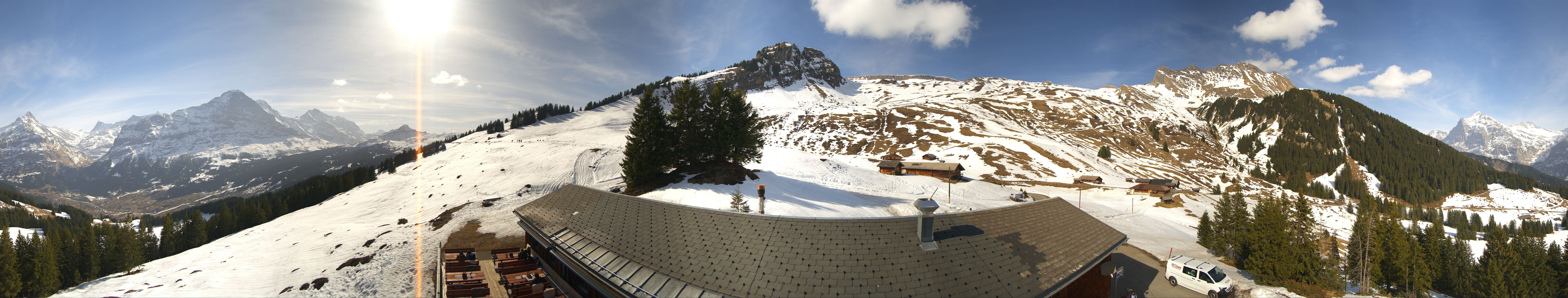 Archiv Foto Webcam Panorama Grindelwald Bussalp