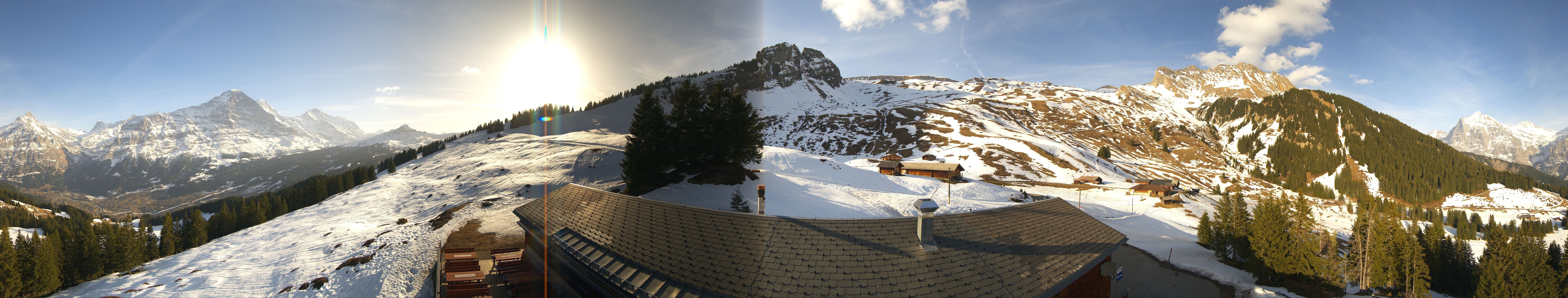 Archiv Foto Webcam Panorama Grindelwald Bussalp