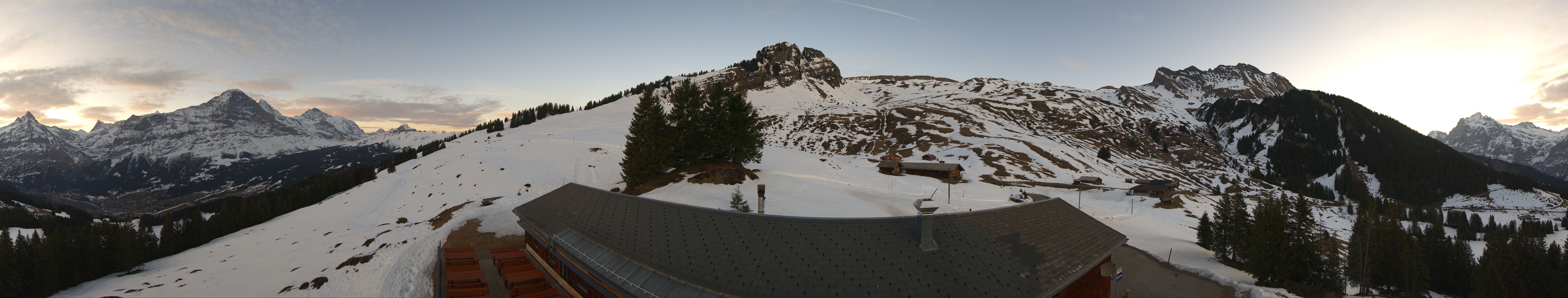 Archiv Foto Webcam Panorama Grindelwald Bussalp