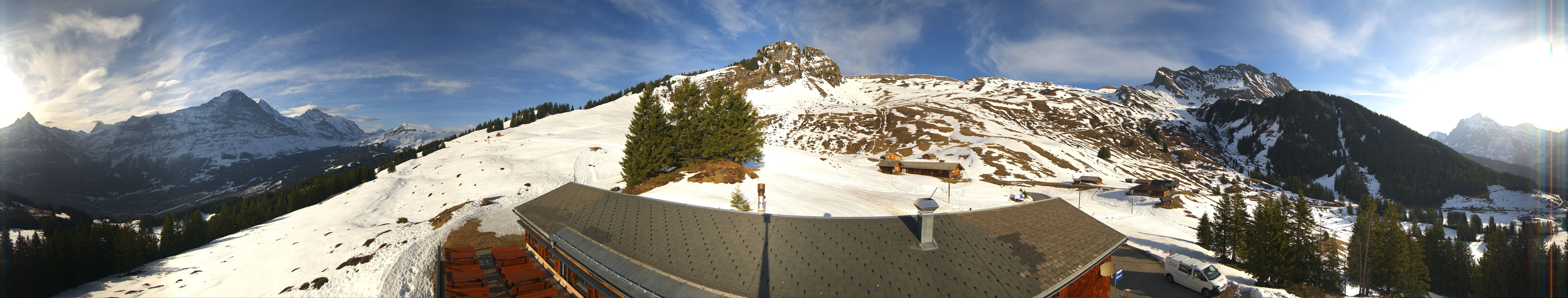 Archiv Foto Webcam Panorama Grindelwald Bussalp
