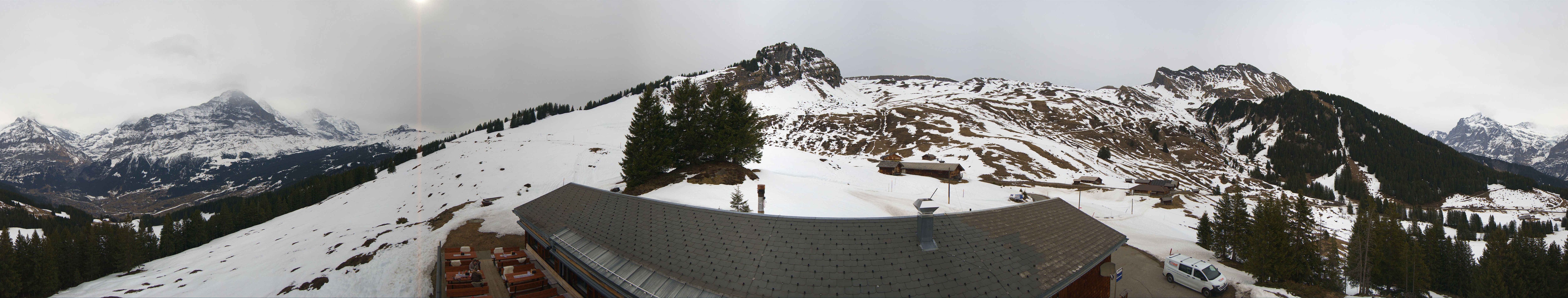 Archiv Foto Webcam Panorama Grindelwald Bussalp
