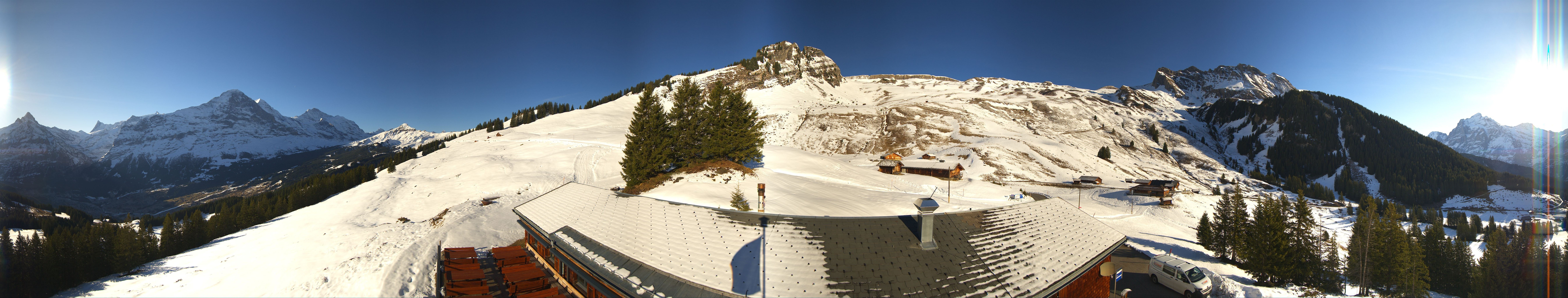 Archiv Foto Webcam Panorama Grindelwald Bussalp